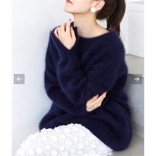 イエナfluffyファープルオーバー2023AW2回着用