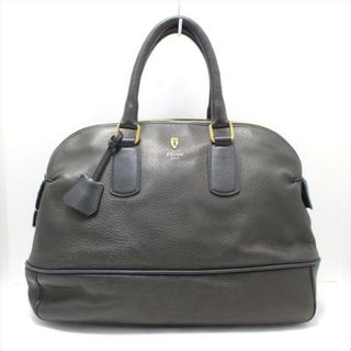 セリーヌ(celine)のセリーヌ ボストンバッグ美品  - 黒 レザー(ボストンバッグ)