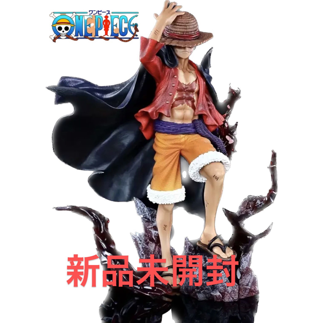 ONE PIECE 海外製ワンピース海賊王 フィギュア ルフィ新四皇 ハンドメイドのおもちゃ(フィギュア)の商品写真