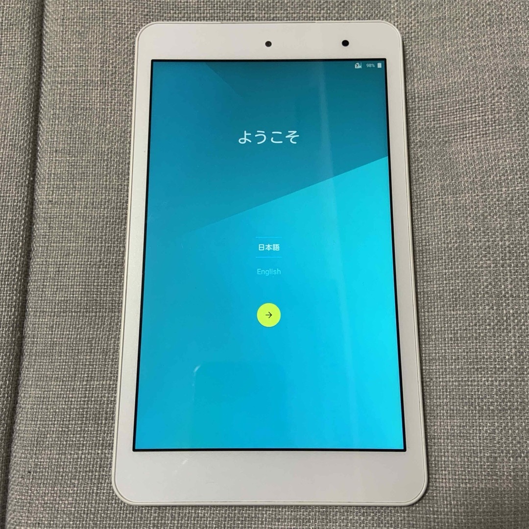 タブレット au Qua tab 01  本体のみ