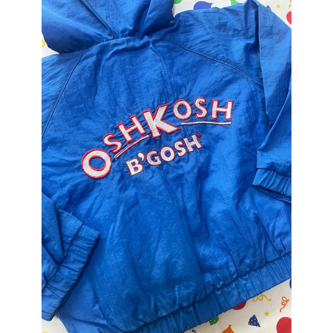 OLD OSH KOSH オシュコシュ ナイロンジャケット Lサイズ ブルー 青-