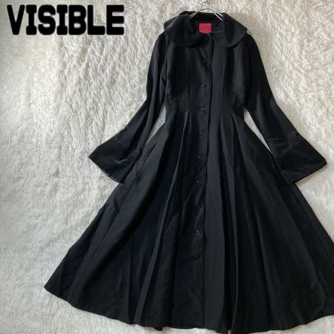 ワンピース美品 VISIBLE REIKO MATSUYAMA ロングワンピース コート