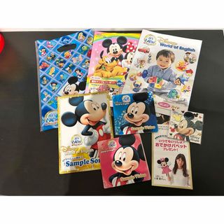 ディズニー　英語システム　サンプル　DVD4枚　メモ帳付(キッズ/ファミリー)