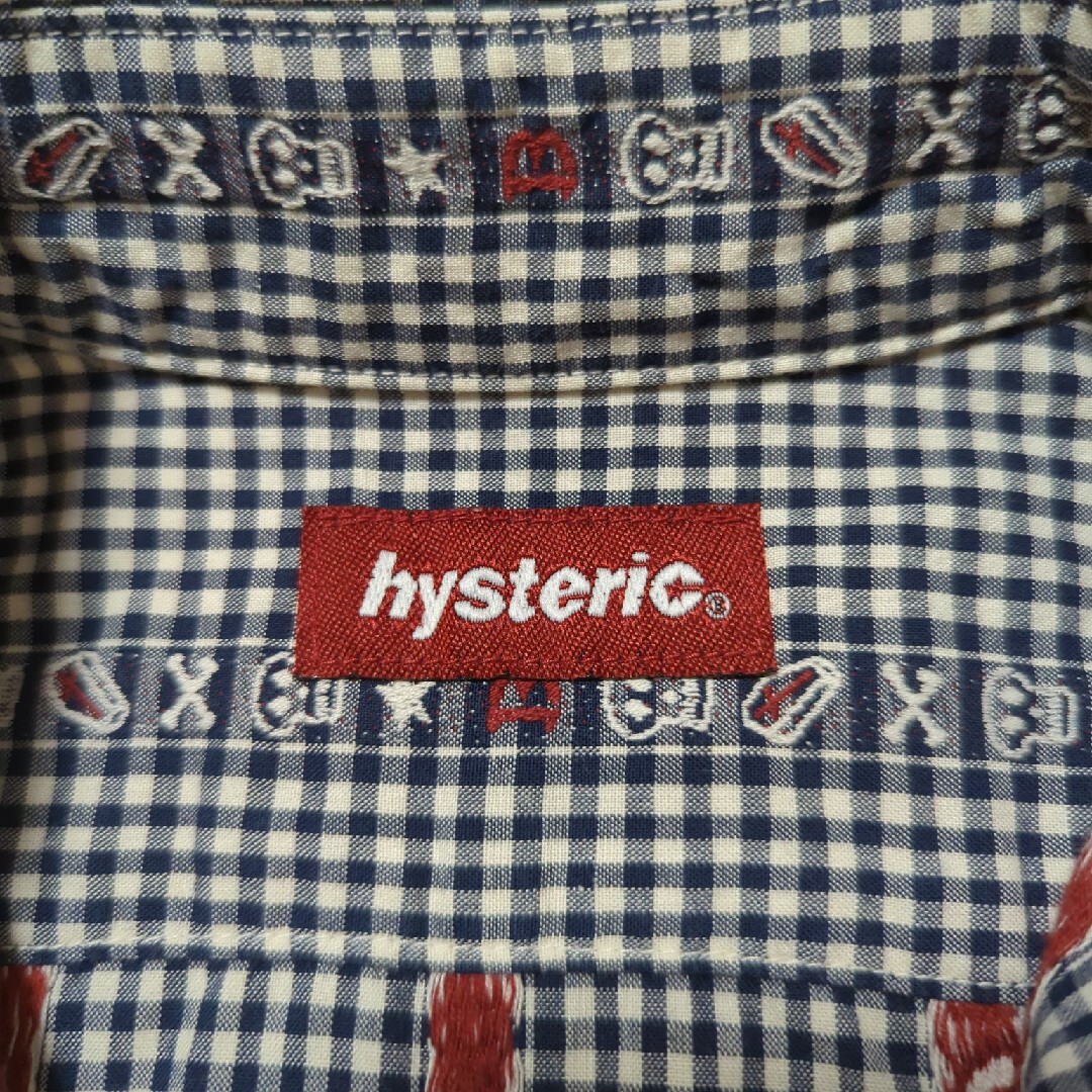 HYSTERIC GLAMOUR(ヒステリックグラマー)のヒステリックグラマー　半袖シャツ レディースのトップス(シャツ/ブラウス(半袖/袖なし))の商品写真