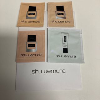 シュウウエムラ(shu uemura)の【新品】シュウウエムラ　サンプルセット(サンプル/トライアルキット)