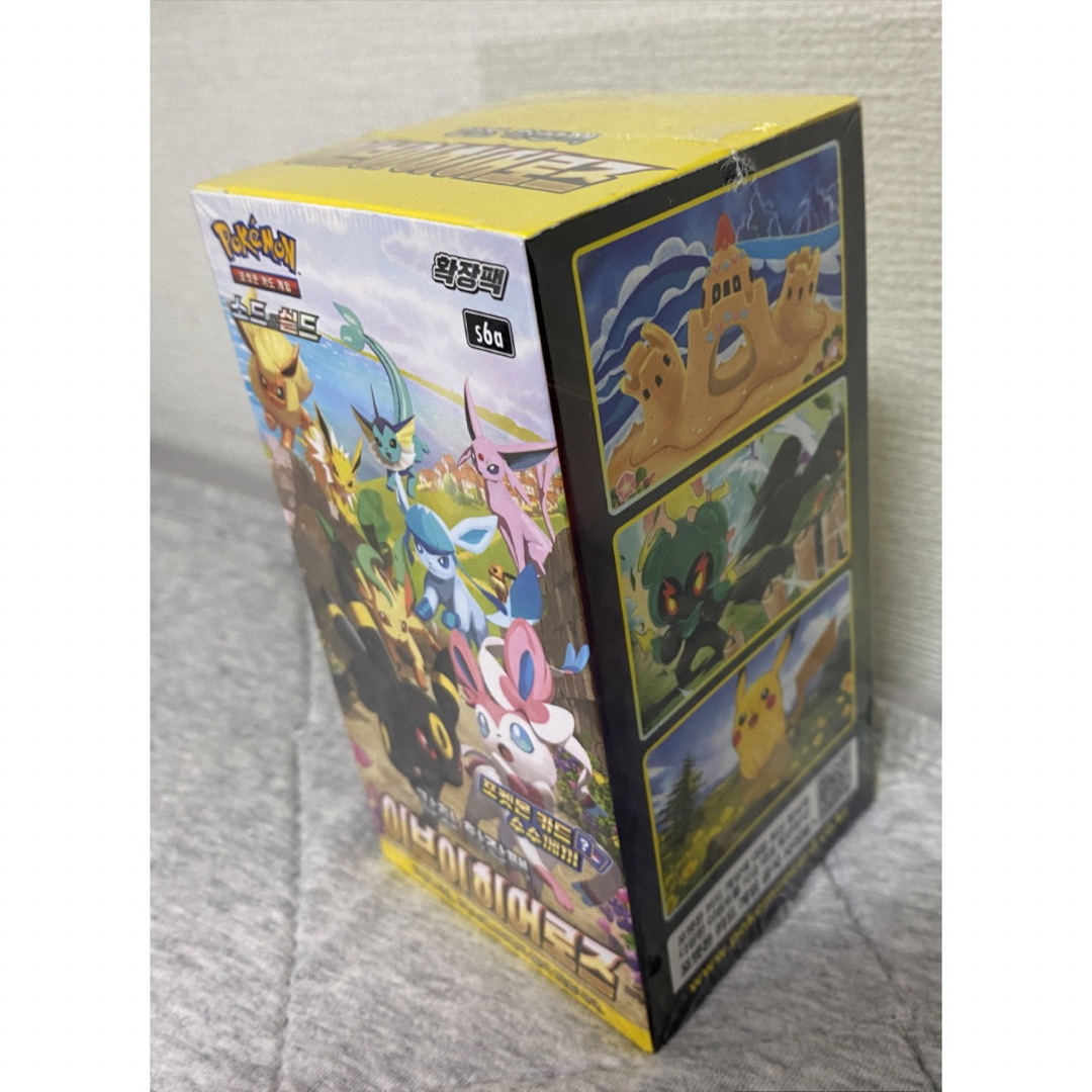 新品未開封 ポケモンカード イーブイヒーローズ 5BOX 韓国版 海外版