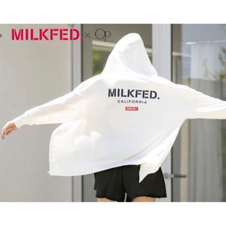 ミルクフェド(MILKFED.)の【完売品】MILKED. X OP ZIP HOODIE SWIM SUIT(パーカー)