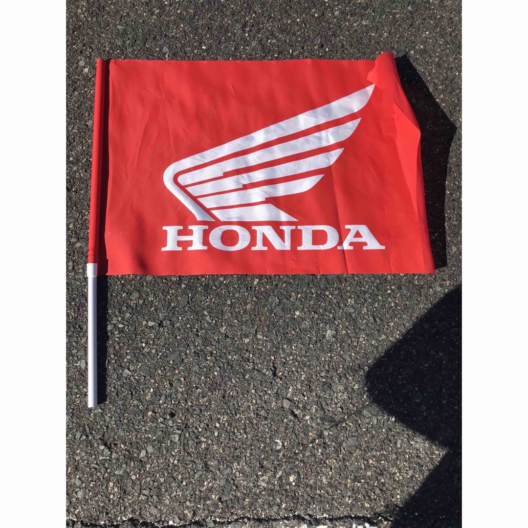 HONDA 応援フラッグ 赤 自動車/バイクの自動車/バイク その他(その他)の商品写真