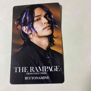 THE RAMPAGE HMV限定キャンペーンカード単体 RUI 新品(アイドルグッズ)