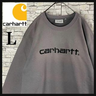 カーハート(carhartt)の【carhartt存在感抜群ビッグロゴ！！】入手困難Lサイズ！ビッグシルエット！(スウェット)