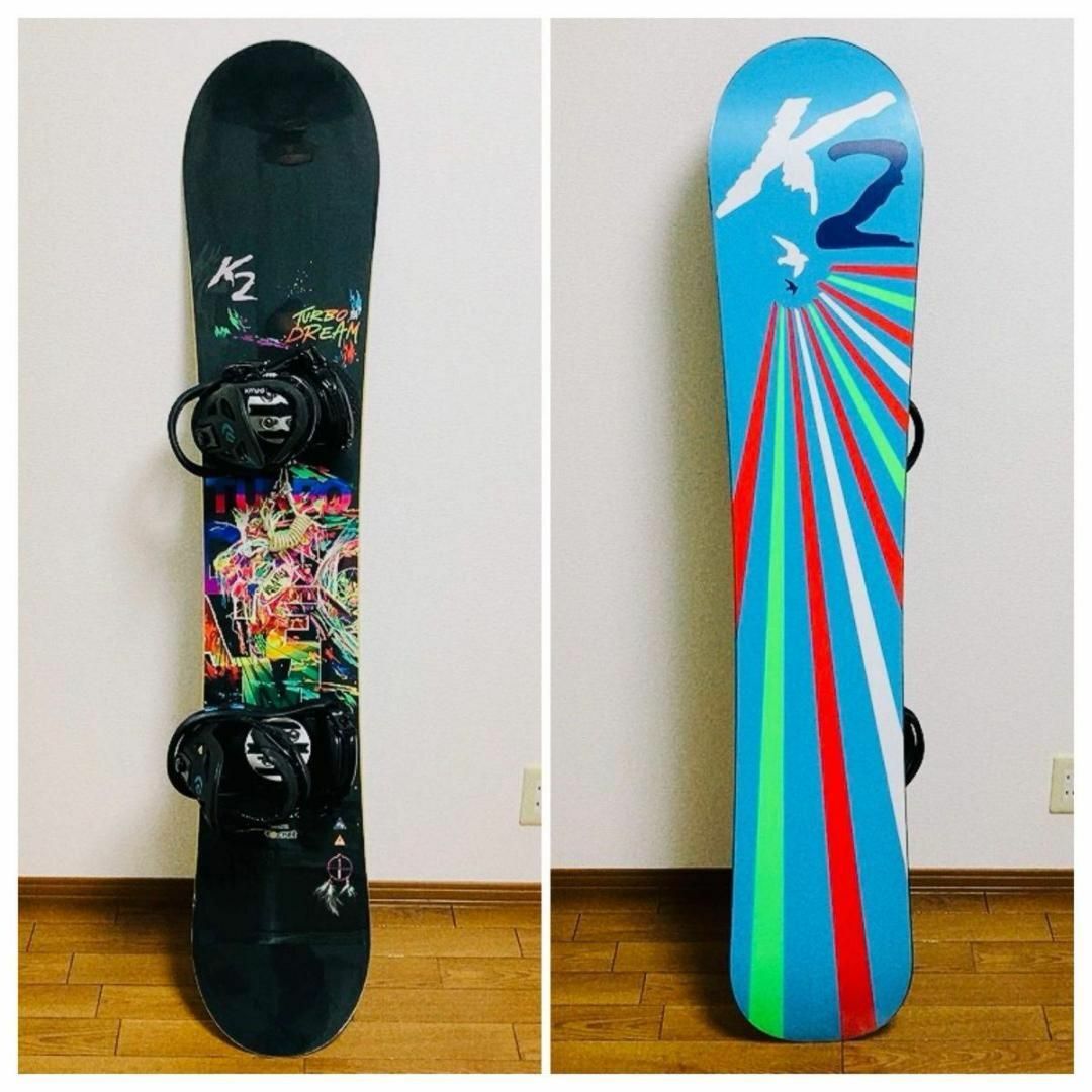 【美品】K2 Turbo DREAM 156cm　FLUX RK30 Mサイズ