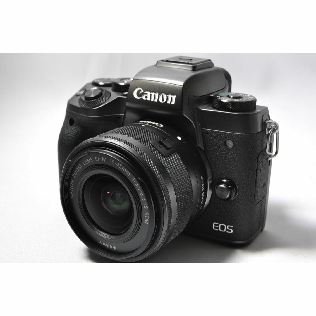 Canon - ❤️極上美品❤️Wi-Fi機能搭載＆ラクラク自撮り❤️Canon EOS M5