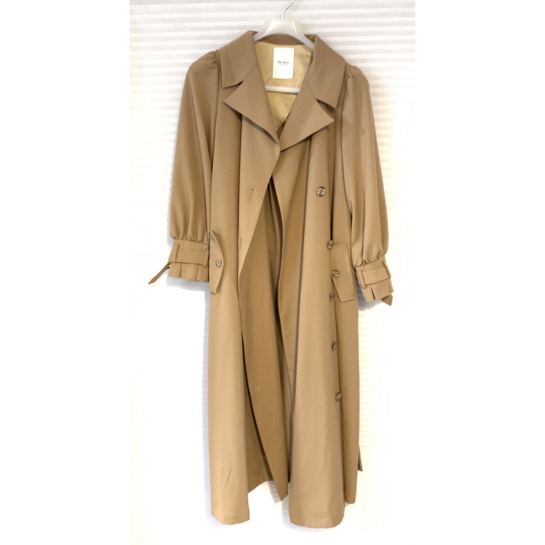 【herlipto】Belted Dress Trench Coat M