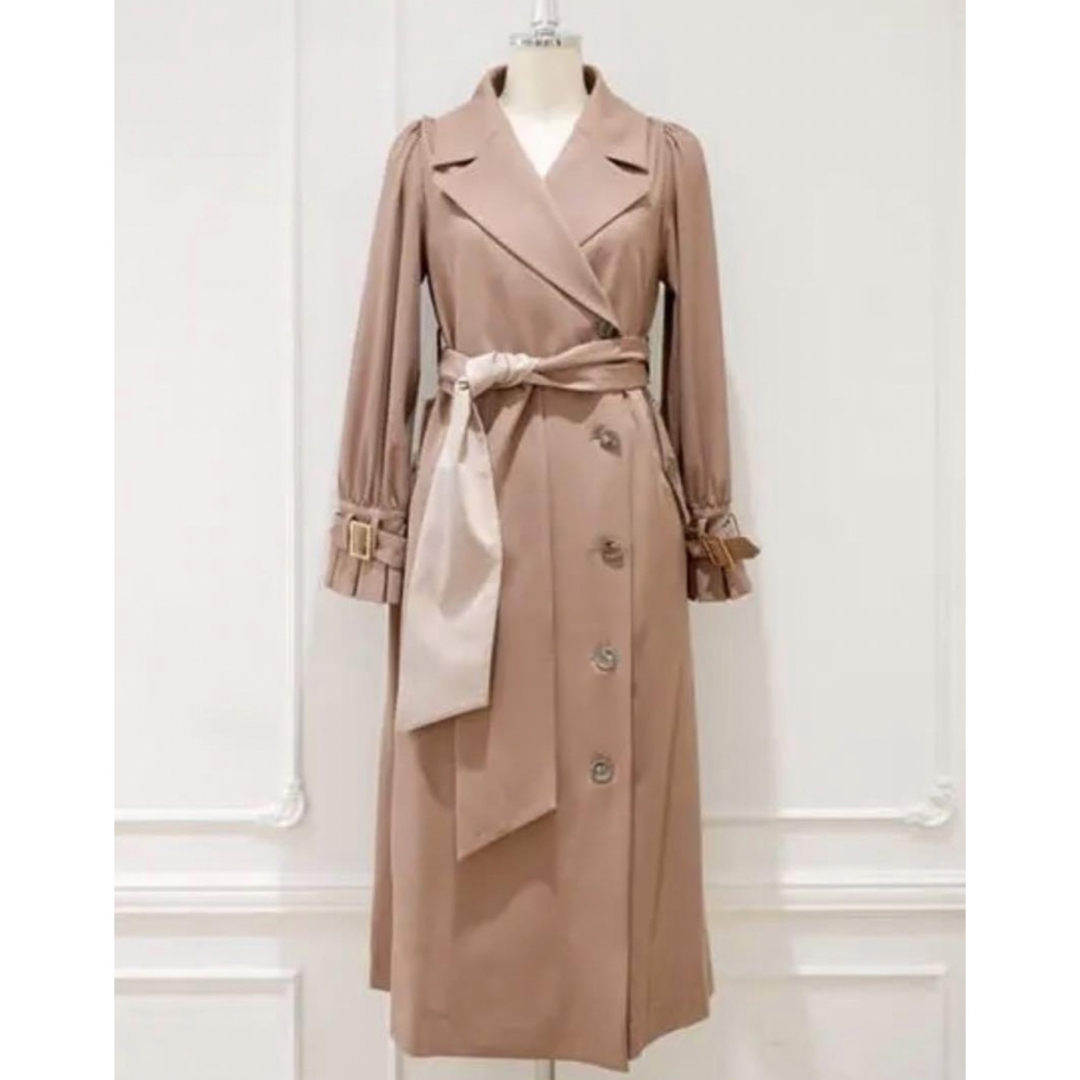 【herlipto】Belted Dress Trench Coat M