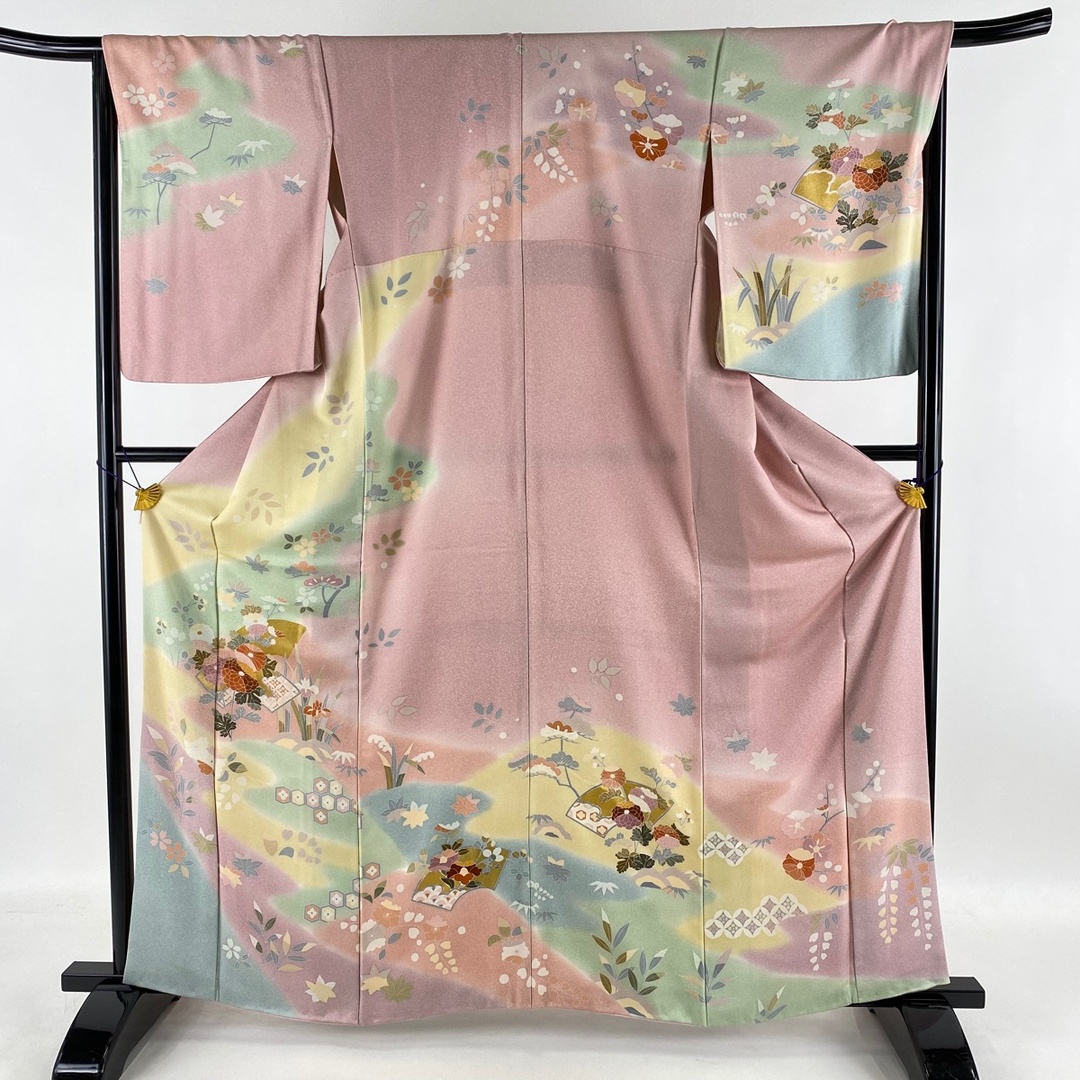 訪問着 身丈163cm 裄丈66cm 正絹 美品 名品