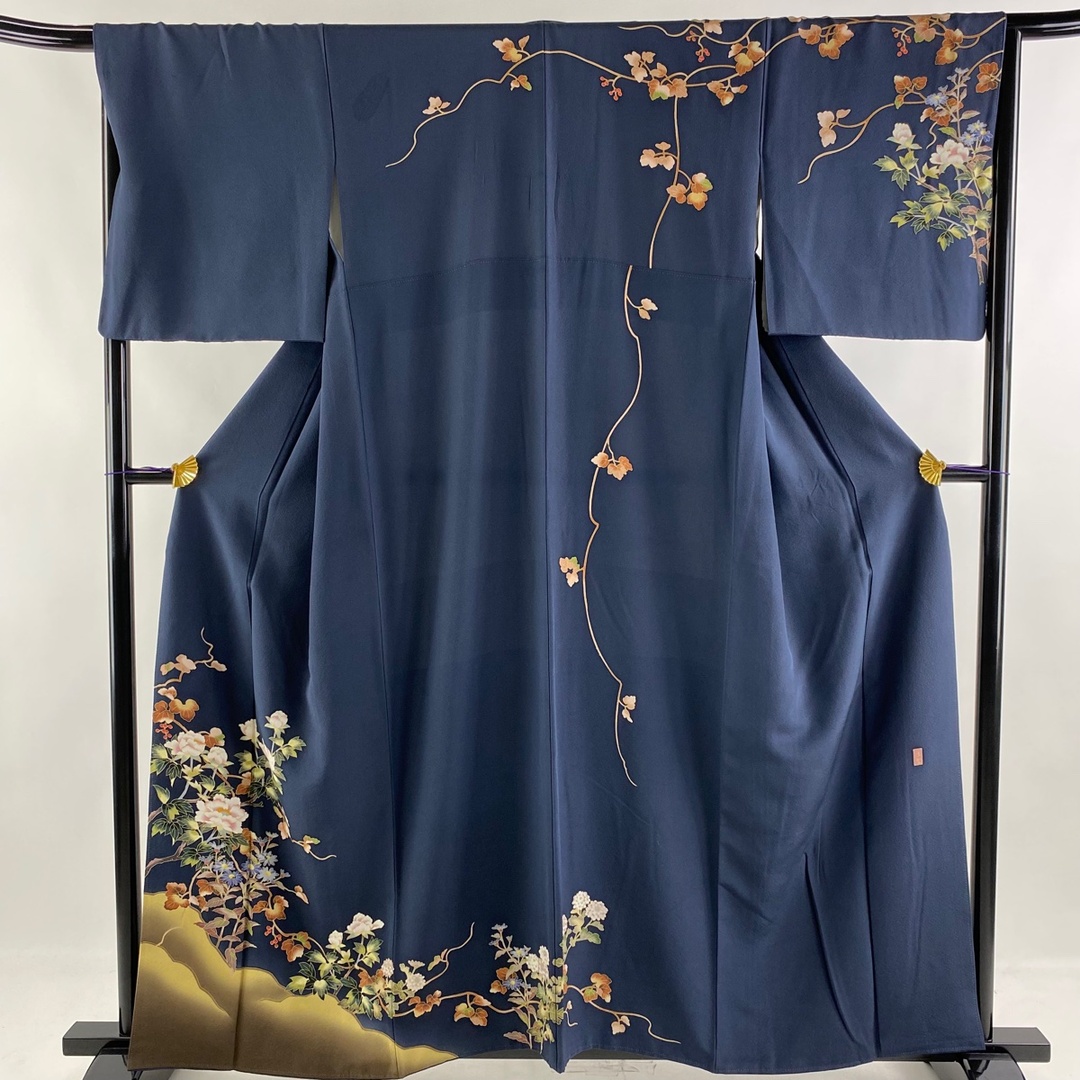 訪問着 身丈158.5cm 裄丈67cm 正絹 秀品 【中古】の通販 by バイセル ...