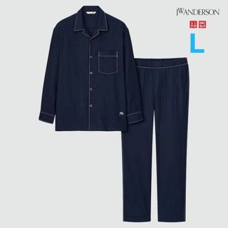 ユニクロ(UNIQLO)の【未使用‼️】UNIQLO x JW ANDERSON　フランネルパジャマ　L(その他)