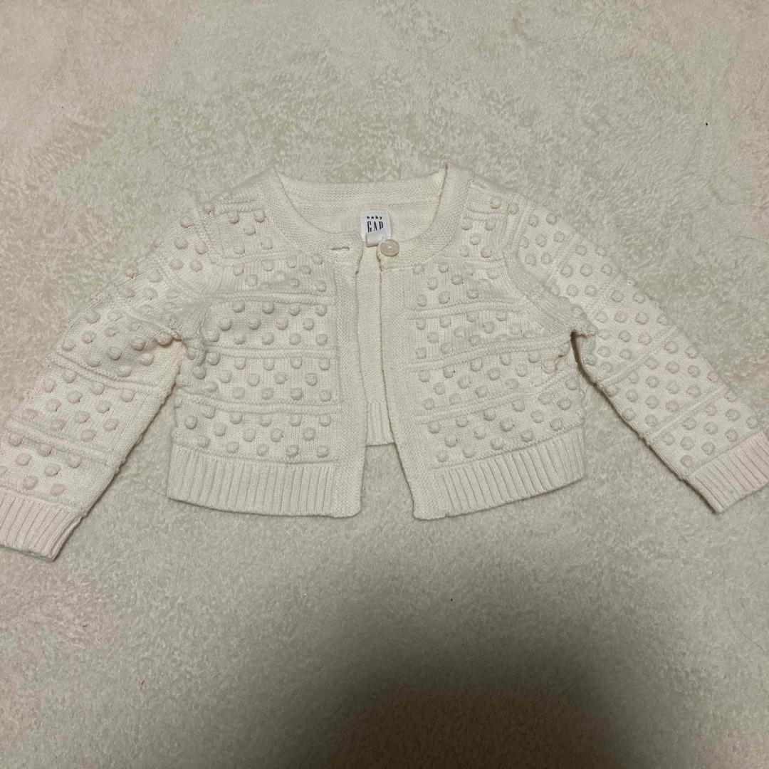 babyGAP(ベビーギャップ)のベル様専用欲しくベビーギャップ60〜70☆カーディガン キッズ/ベビー/マタニティのベビー服(~85cm)(カーディガン/ボレロ)の商品写真