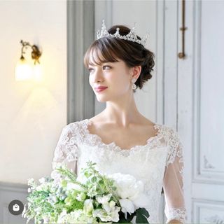 LoveTiaraステラクラウン　シルバー　新品・未使用(ヘッドドレス/ドレス)