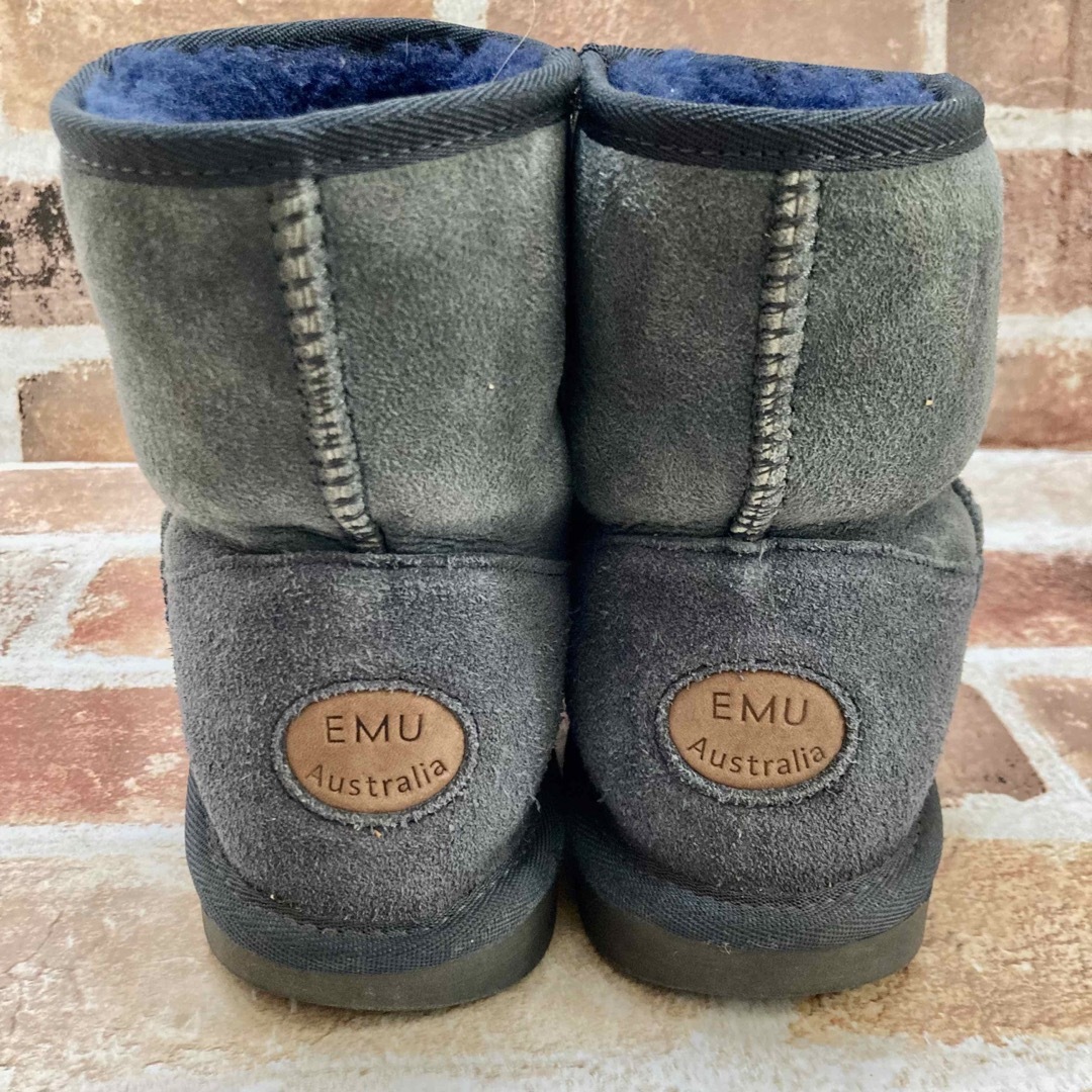 EMU Australia(エミュオーストラリア)のブーツ　ムートンブーツ　エミューオーストラリア　ブルー　青 レディースの靴/シューズ(ブーツ)の商品写真