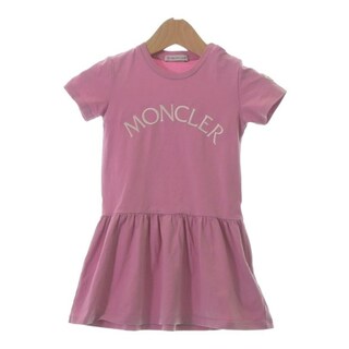 モンクレール(MONCLER)のMONCLER モンクレール ワンピース（その他） 2A ピンク 【古着】【中古】(ワンピース)