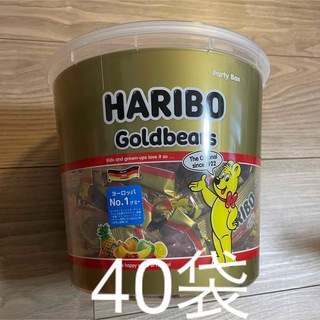ゴールデンベア(Golden Bear)のハリボー ミニゴールドベアぐみ　40袋(菓子/デザート)