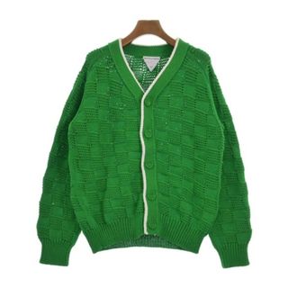 ボッテガヴェネタ(Bottega Veneta)のBOTTEGA VENETA ボッテガベネタ カーディガン M 緑 【古着】【中古】(カーディガン)