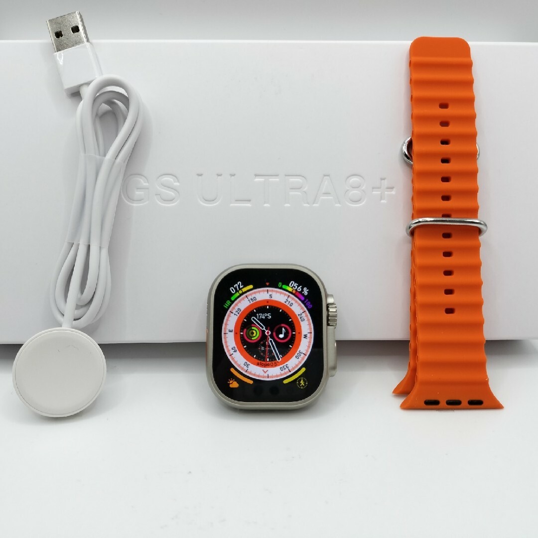 GS ultra8+ スマート ウォッチ+Apple watch ultraの箱