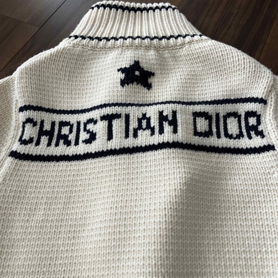 Christian Dior(クリスチャンディオール)のクリスチャンディオール　ニットカーディガン レディースのトップス(カーディガン)の商品写真