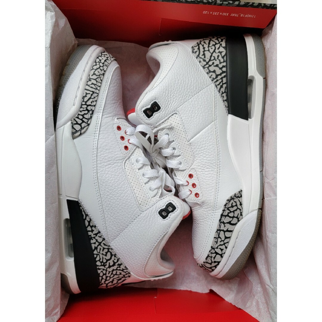 Jordan Brand（NIKE）(ジョーダン)のJordan 3  Free Throw Line White Cement メンズの靴/シューズ(スニーカー)の商品写真