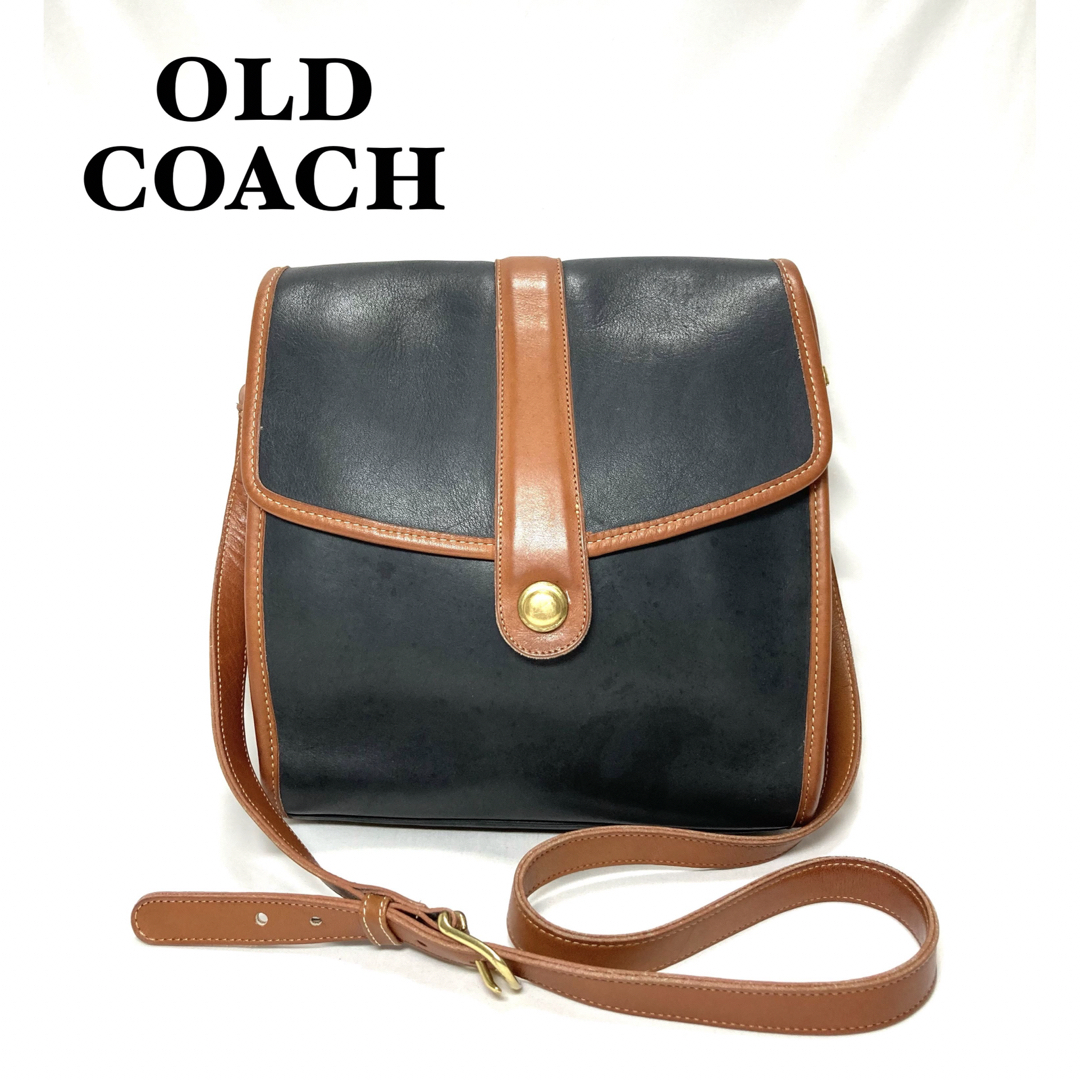 25㎝横幅【希少】COACH オールドコーチ　ショルダーバッグ　ドイツホック　8121