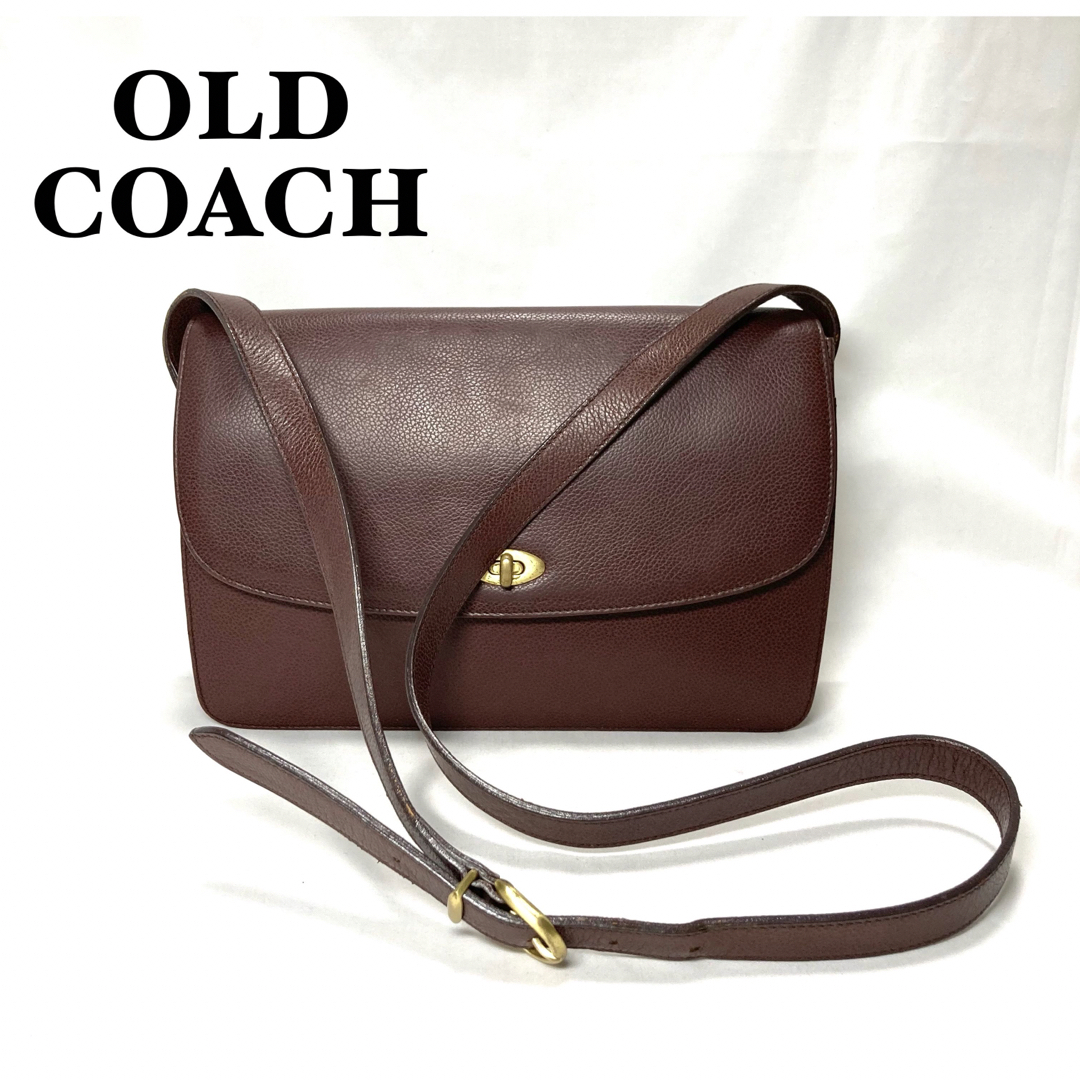 【美品】COACH オールドコーチ　イタリア製　ショルダーバッグ　4403