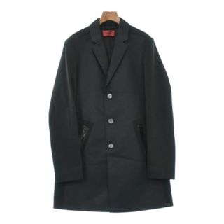 HUGO BOSS - HUGO BOSS チェスターコート 40(M位) チャコールグレー系