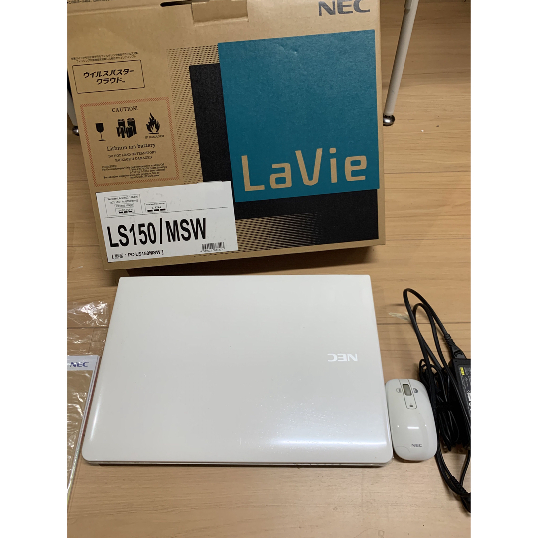 ノートPCNEC Lavie ls150/msw ノートパソコン - ノートPC