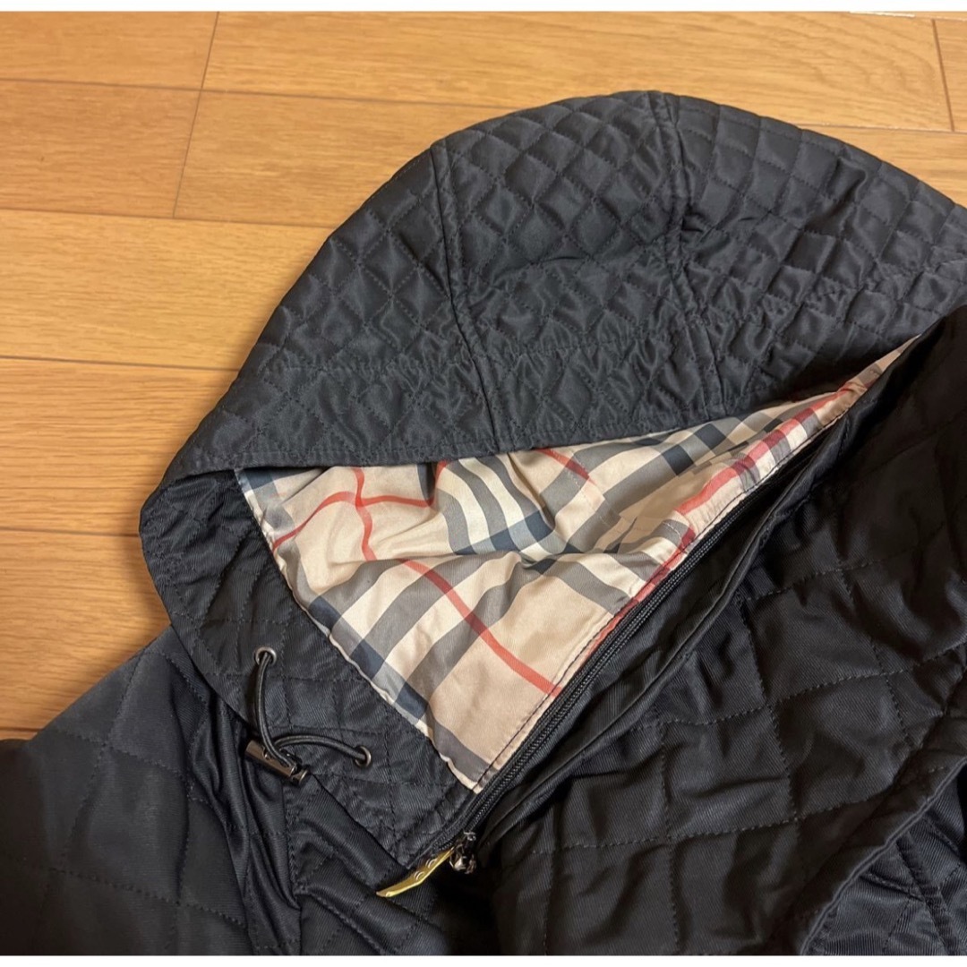 超美品★バーバリーロンドン キルティングコート 38 黒 ★15万円人気デザイン