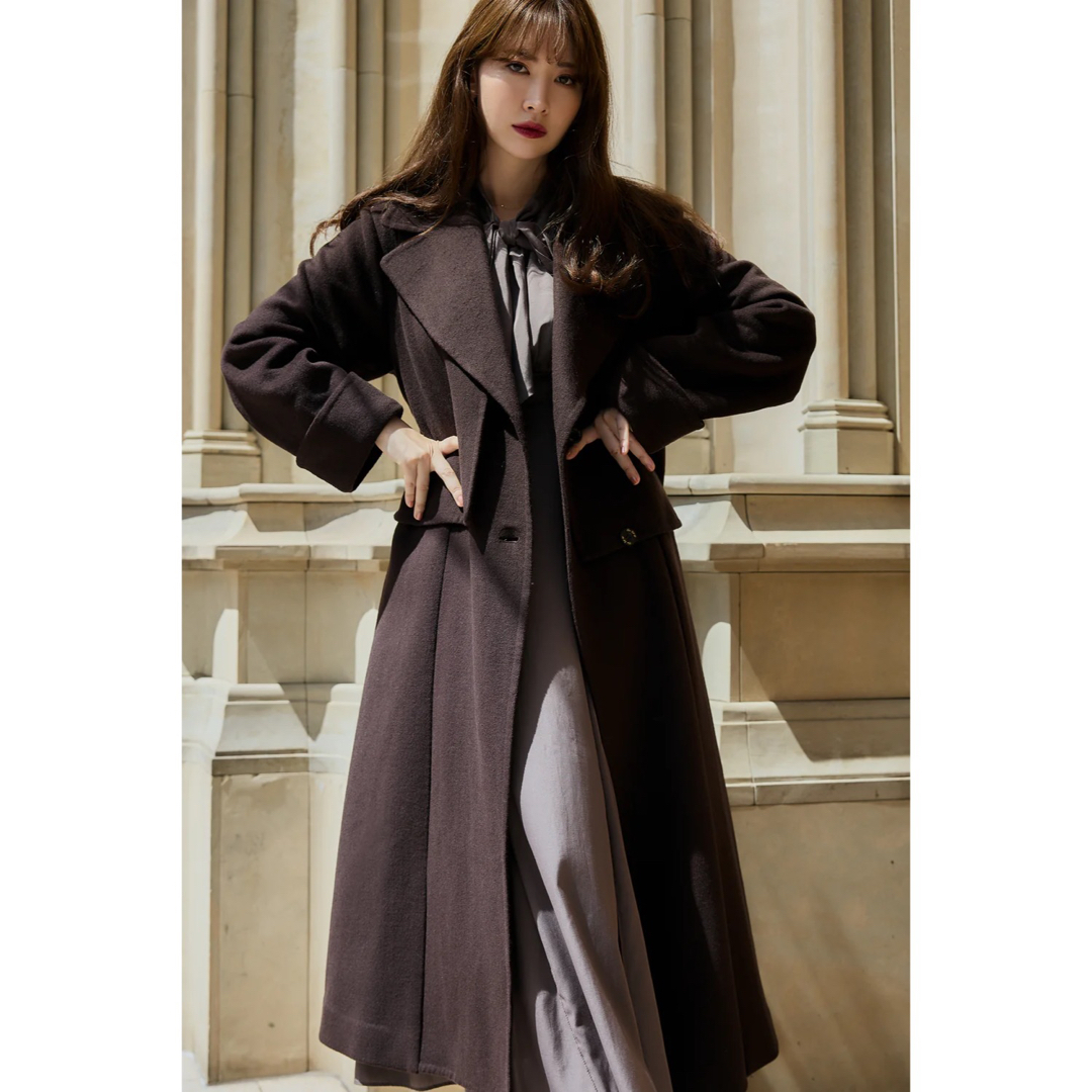 Her lip to(ハーリップトゥ)の【Her lip to】Capucines Long River Coat レディースのジャケット/アウター(ロングコート)の商品写真