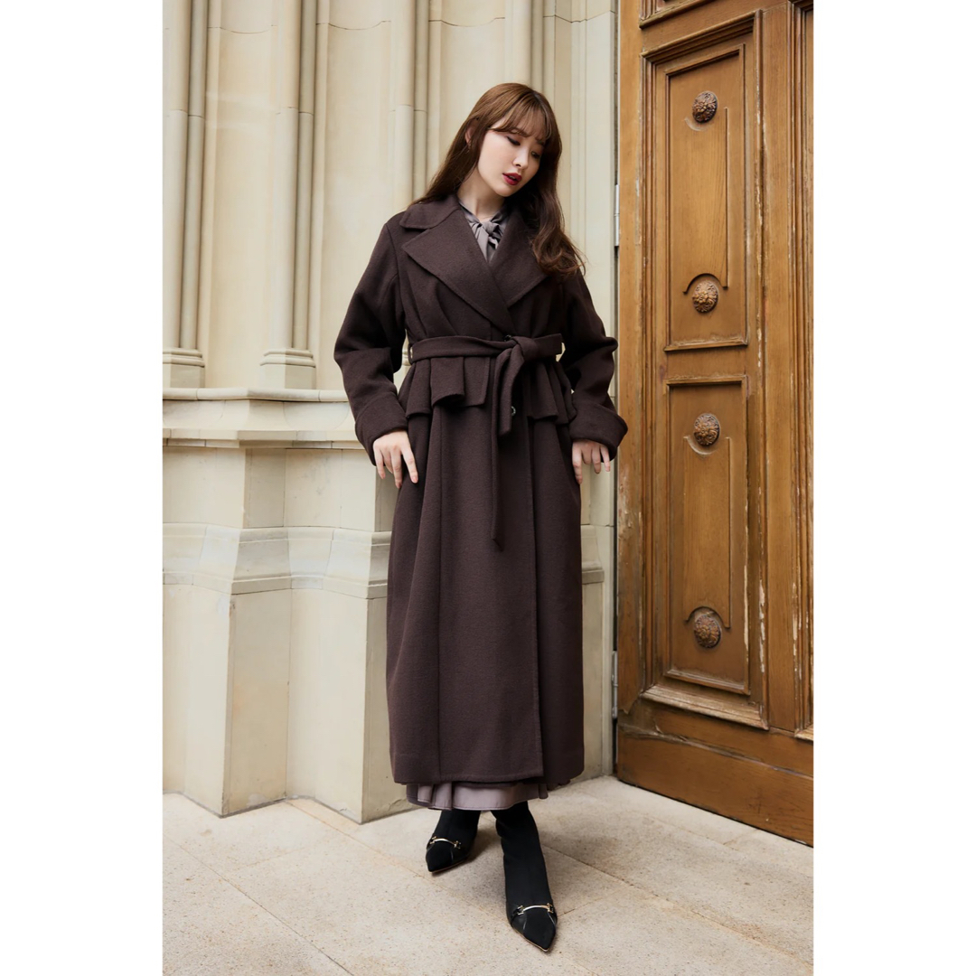 Her lip to(ハーリップトゥ)の【Her lip to】Capucines Long River Coat レディースのジャケット/アウター(ロングコート)の商品写真