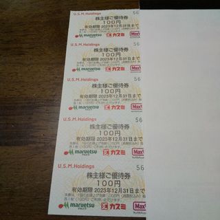 マルエツ、カスミ株主優待券(ショッピング)