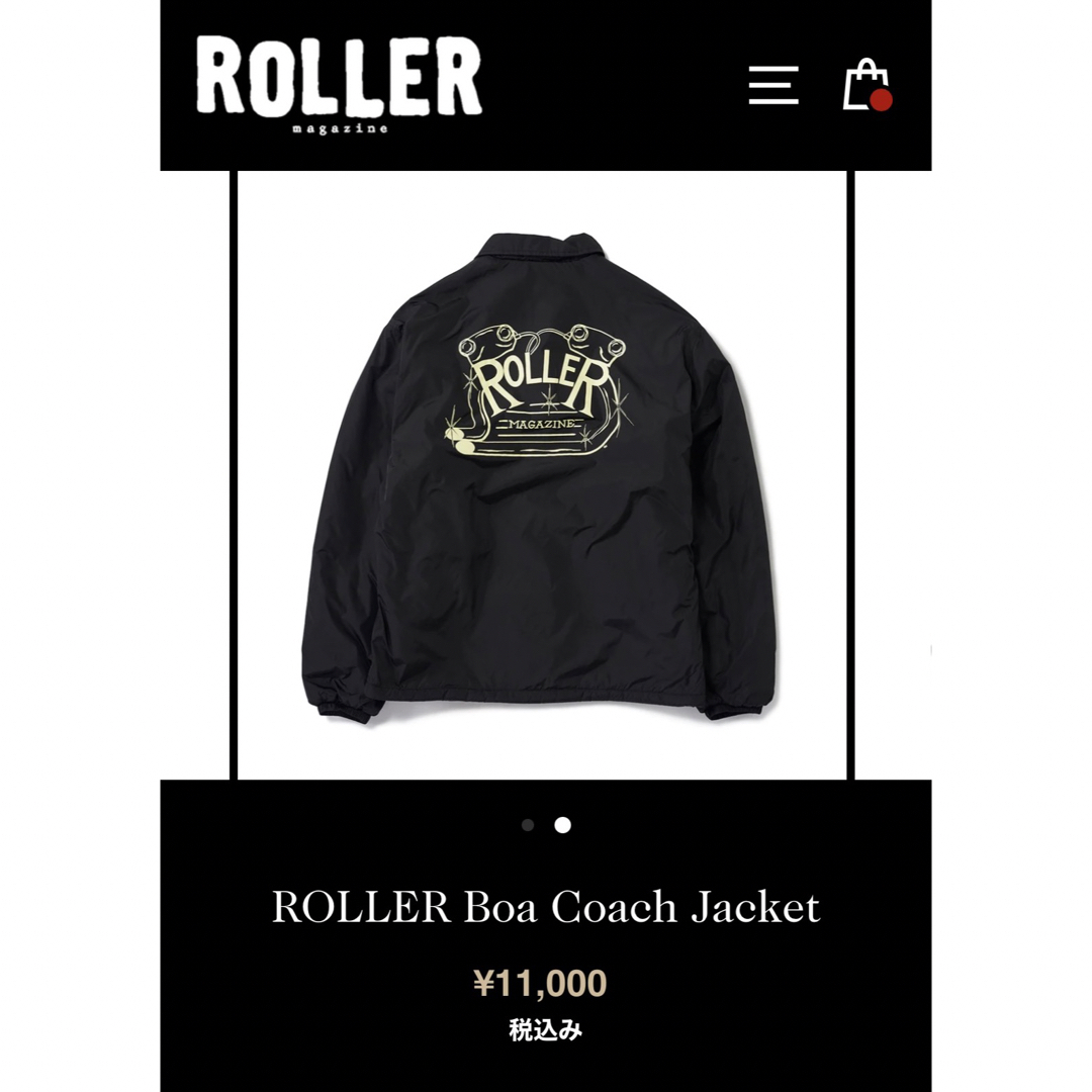 NEIGHBORHOOD - XL ローラーマガジン ROLLER Boa Coach Jacketの NEIGHBORHOOD - XL ローラーマガジン ROLLER Boa Coach Jacketの