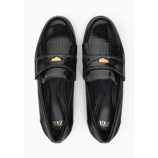 3/7まで出品！ZARA トラックソールローファー　36 長谷川京子