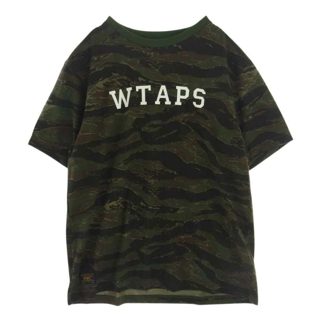 W)taps(ダブルタップス)のWTAPS ダブルタップス Ｔシャツ DESIGN SS 05 TEE カモ柄 プリント Tシャツ ダークブラウン系 ブラウン系 カーキ系 medium【中古】 メンズのトップス(シャツ)の商品写真
