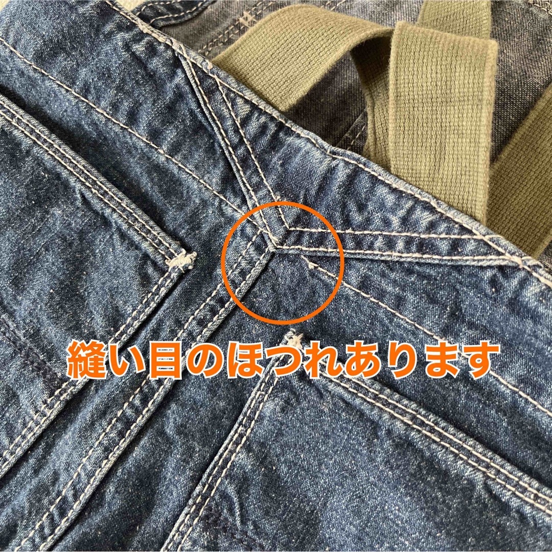 babyGAP(ベビーギャップ)の【babyGap】デニムオーバーオール　秋コーデセット　80cm キッズ/ベビー/マタニティのベビー服(~85cm)(パンツ)の商品写真