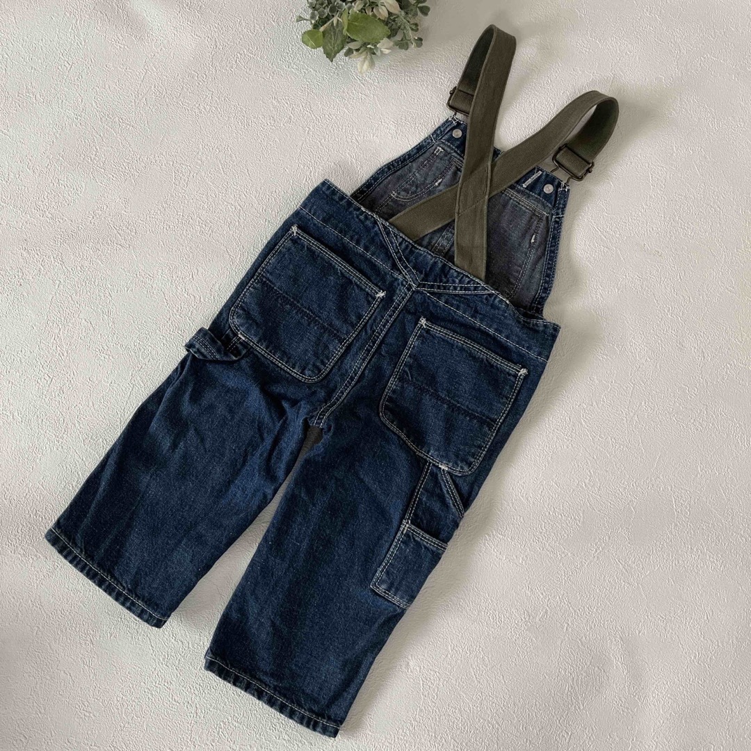 babyGAP(ベビーギャップ)の【babyGap】デニムオーバーオール　秋コーデセット　80cm キッズ/ベビー/マタニティのベビー服(~85cm)(パンツ)の商品写真