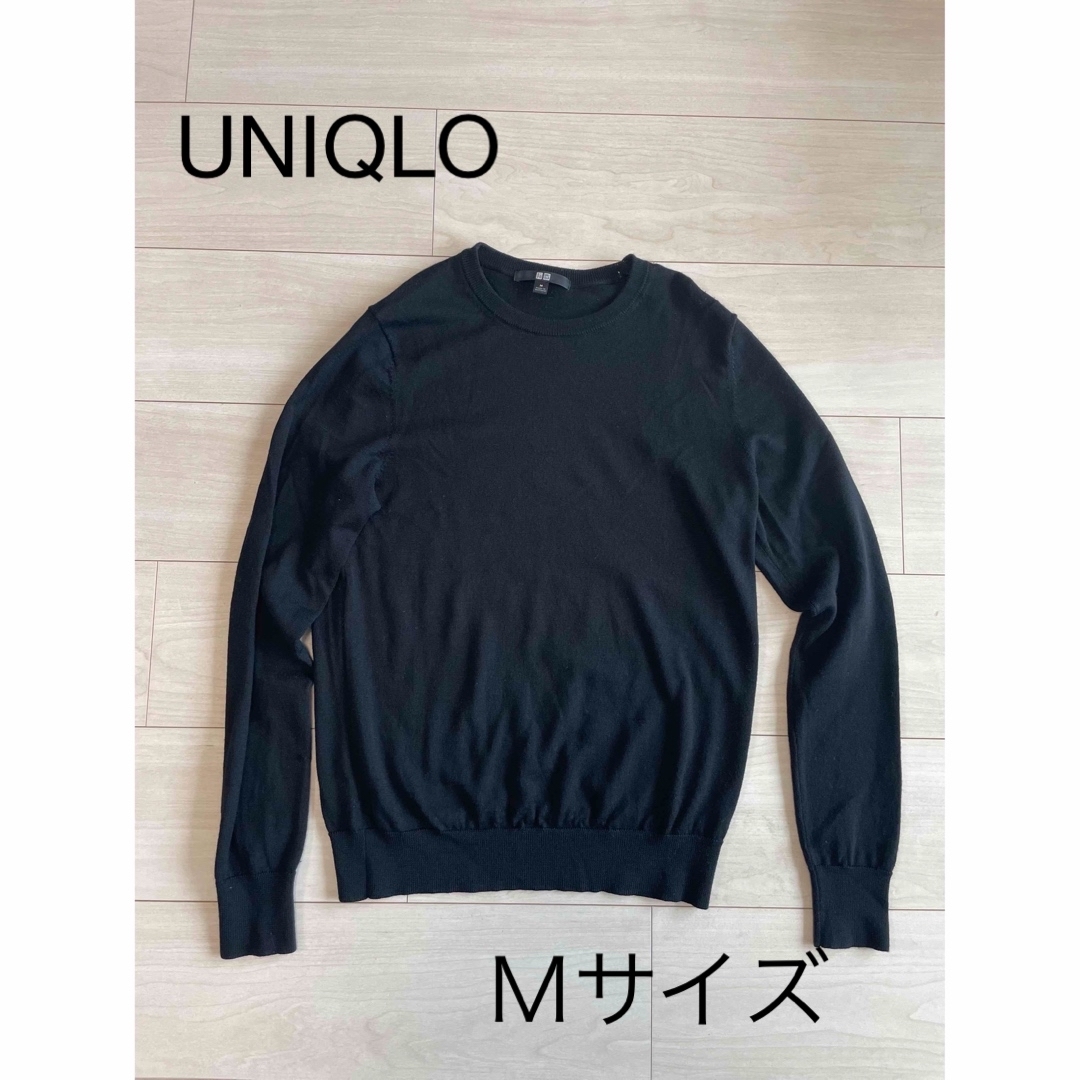 UNIQLO(ユニクロ)のユニクロ　エクストラファインメリノクールネックセーター レディースのトップス(ニット/セーター)の商品写真