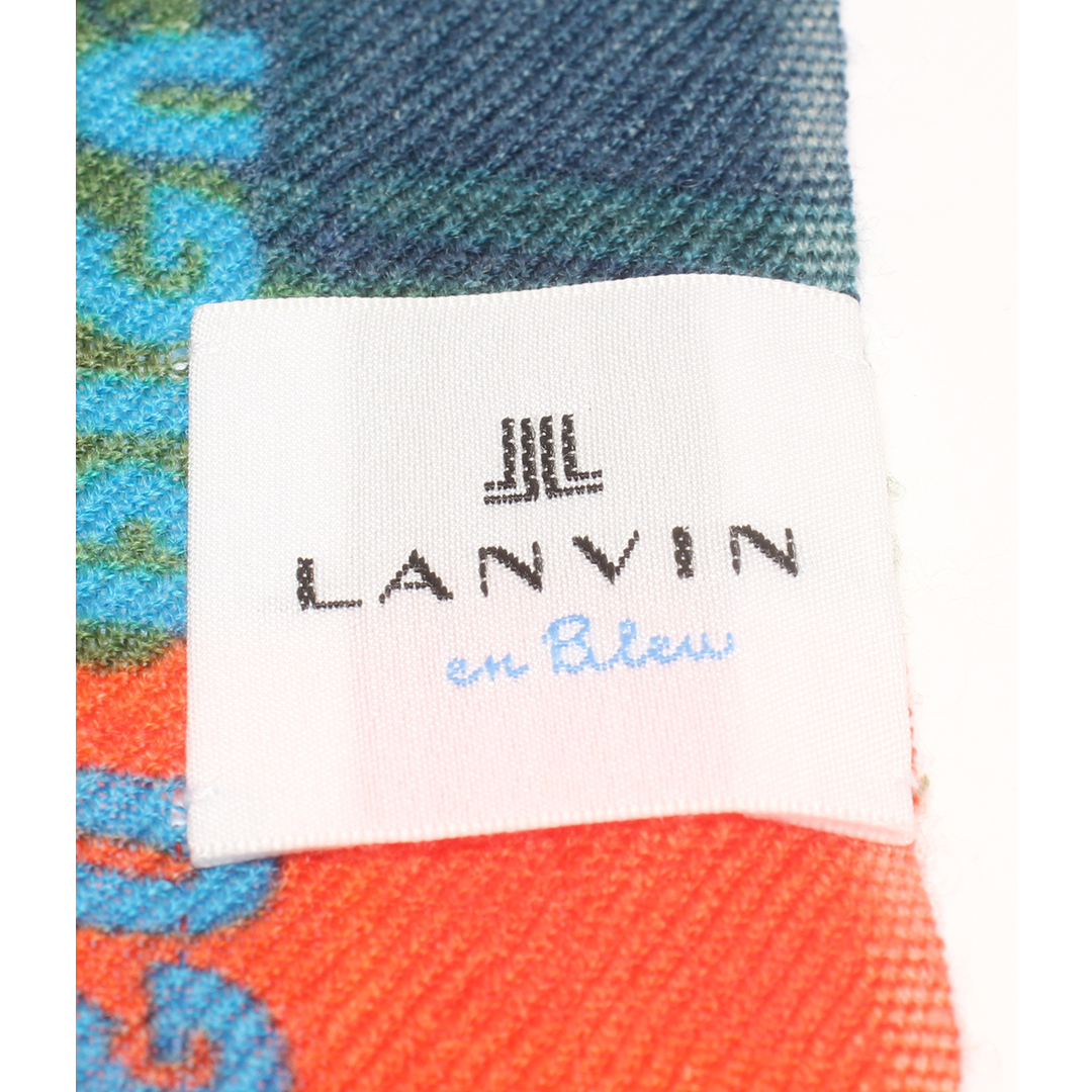 LANVIN en Bleu(ランバンオンブルー)のランバンオンブルー インクジェットストール レディース レディースのファッション小物(ストール/パシュミナ)の商品写真