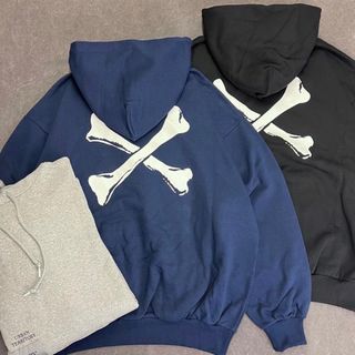 ダブルタップス(W)taps)の【Lサイズ】 WTAPS CROSS BONE HOODY COTTON.(パーカー)