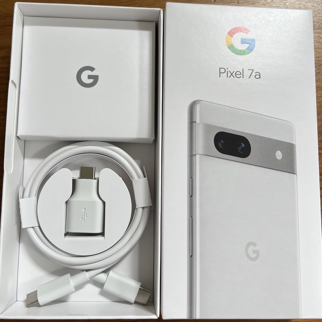 Google(グーグル)のGoogle Pixel 7a Snow SIMフリー 未使用 スマホ/家電/カメラのスマートフォン/携帯電話(スマートフォン本体)の商品写真