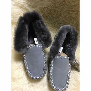 アグ(UGG)の可愛いオーストラリアUGG POPOモカシン(スリッポン/モカシン)