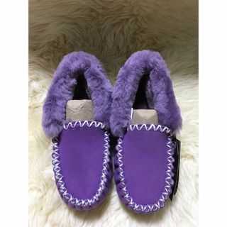 アグ(UGG)の可愛いオーストラリアUGG POPOモカシン(スリッポン/モカシン)