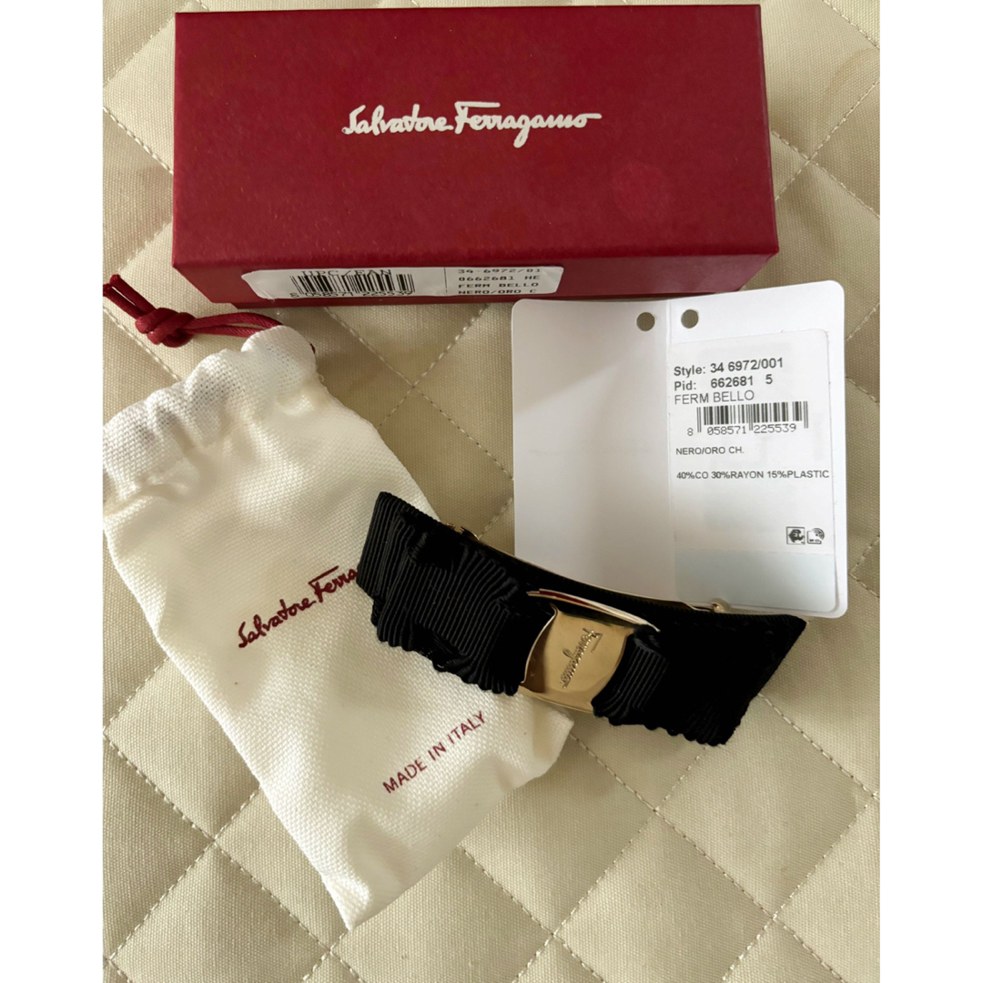 Salvatore Ferragamo(サルヴァトーレフェラガモ)のフェラガモバレッタ レディースのヘアアクセサリー(バレッタ/ヘアクリップ)の商品写真